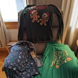 3 boys Christmas shirts